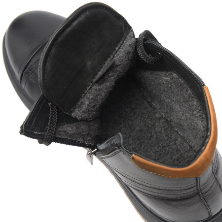 МУЖСКИЕ БОТИНКИ НАТУРАЛЬНАЯ КОЖА / ШЕРСТЬ CORVETTO