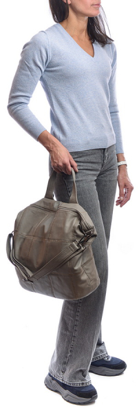 СУМКА-РЮКЗАК ЖЕНСКАЯ НАТУРАЛЬНАЯ КОЖА KIKILOK КОРЕЯ