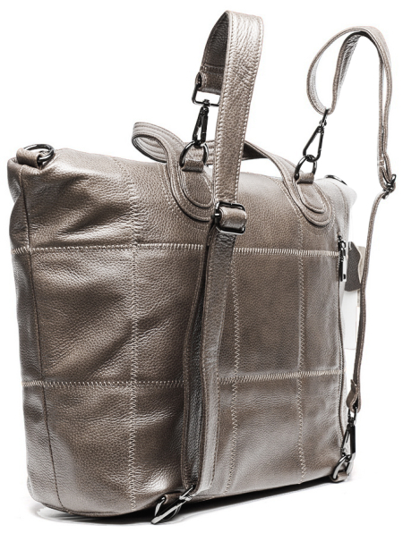 СУМКА-РЮКЗАК ЖЕНСКАЯ НАТУРАЛЬНАЯ КОЖА KIKILOK КОРЕЯ