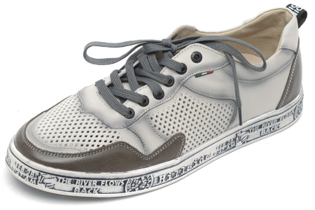 МУЖСКИЕ КЕДЫ НАТУРАЛЬНАЯ КОЖА CORVETTO ИТАЛИЯ