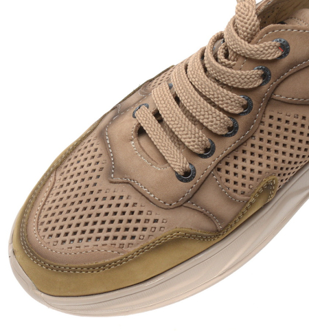 МУЖСКИЕ ПОЛУБОТИНКИ ПОЛУСПОРТИВНЫЕ НАТУРАЛЬНАЯ КОЖА (НУБУК) CORVETTO ИТАЛИЯ