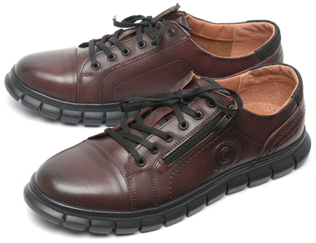 МУЖСКИЕ КЕДЫ НАТУРАЛЬНАЯ КОЖА CORVETTO ИТАЛИЯ