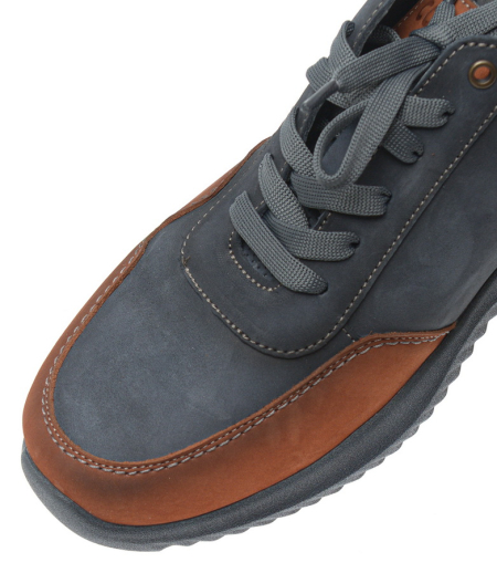 МУЖСКИЕ КРОССОВКИ НАТУРАЛЬНАЯ КОЖА (НУБУК) CORVETTO ИТАЛИЯ