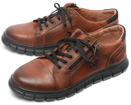 МУЖСКИЕ КЕДЫ НАТУРАЛЬНАЯ КОЖА CORVETTO ИТАЛИЯ