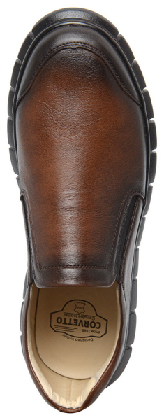 МУЖСКИЕ ПОЛУБОТИНКИ НАТУРАЛЬНАЯ КОЖА CORVETTO ИТАЛИЯ