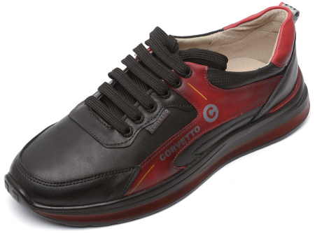 МУЖСКИЕ КРОССОВКИ НАТУРАЛЬНАЯ КОЖА CORVETTO ИТАЛИЯ