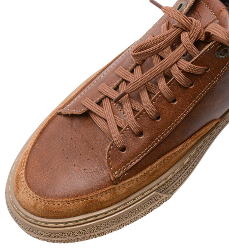 МУЖСКИЕ КЕДЫ НАТУРАЛЬНАЯ КОЖА CORVETTO ИТАЛИЯ