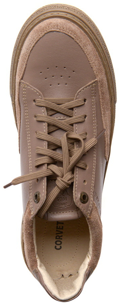 МУЖСКИЕ КЕДЫ НАТУРАЛЬНАЯ КОЖА CORVETTO ИТАЛИЯ