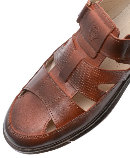 МУЖСКИЕ САНДАЛИИ НАТУРАЛЬНАЯ КОЖА CORVETTO ИТАЛИЯ