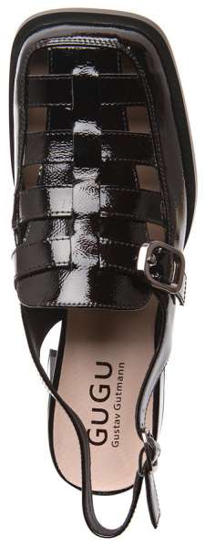 ЖЕНСКИЕ ТУФЛИ НАТУРАЛЬНАЯ КОЖА ЛАКОВАЯ GUGU ГЕРМАНИЯ