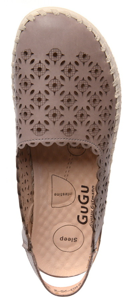 ЖЕНСКИЕ БОСОНОЖКИ НАТУРАЛЬНАЯ КОЖА GUGU ГЕРМАНИЯ