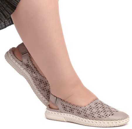 ЖЕНСКИЕ БОСОНОЖКИ НАТУРАЛЬНАЯ КОЖА GUGU ГЕРМАНИЯ