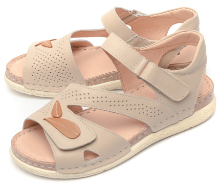 ЖЕНСКИЕ БОСОНОЖКИ НАТУРАЛЬНАЯ КОЖА GUGU ГЕРМАНИЯ