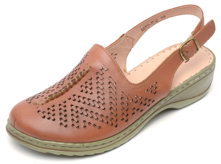 ЖЕНСКИЕ БОСОНОЖКИ НАТУРАЛЬНАЯ КОЖА GUGU ГЕРМАНИЯ