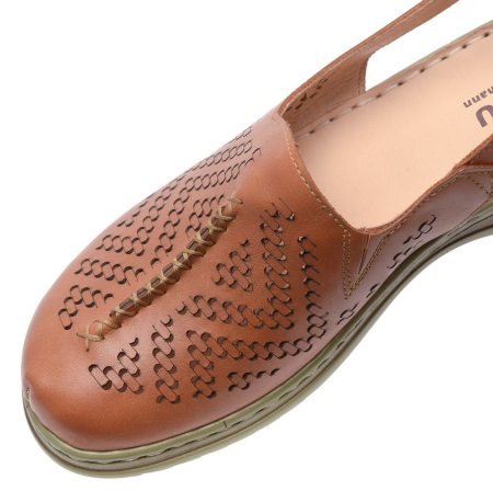 ЖЕНСКИЕ БОСОНОЖКИ НАТУРАЛЬНАЯ КОЖА GUGU ГЕРМАНИЯ