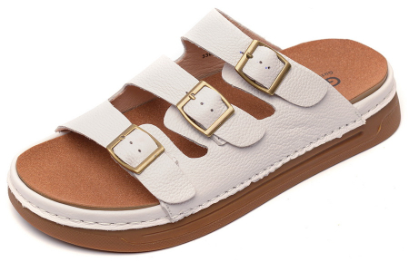 ЖЕНСКИЕ САБО НАТУРАЛЬНАЯ КОЖА GUGU ГЕРМАНИЯ