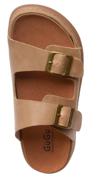 ЖЕНСКИЕ САБО НАТУРАЛЬНАЯ КОЖА GUGU ГЕРМАНИЯ