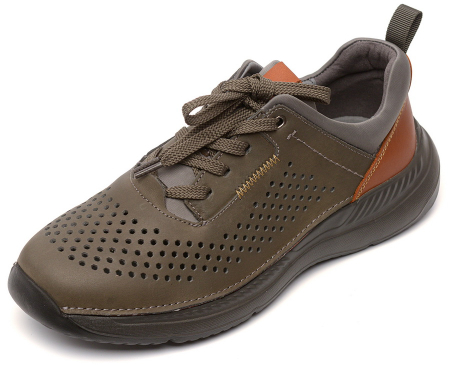 МУЖСКИЕ ПОЛУСПОРТИВНЫЕ ТУФЛИ НАТУРАЛЬНАЯ КОЖА GUGU ГЕРМАНИЯ