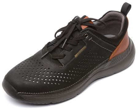 МУЖСКИЕ ПОЛУСПОРТИВНЫЕ ТУФЛИ НАТУРАЛЬНАЯ КОЖА GUGU ГЕРМАНИЯ