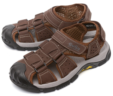 МУЖСКИЕ САНДАЛИИ НАТУРАЛЬНАЯ КОЖА GUGU ГЕРМАНИЯ