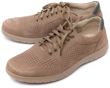 МУЖСКИЕ КРОССОВКИ НАТУРАЛЬНАЯ КОЖА (НУБУК) РОСВЕСТ РОССИЯ