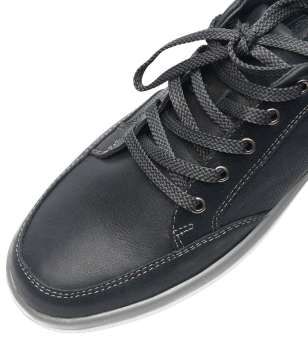 МУЖСКИЕ ПОЛУСПОРТИВНЫЕ ПОЛУБОТИНКИ НАТУРАЛЬНАЯ КОЖА РОСВЕСТ РОССИЯ