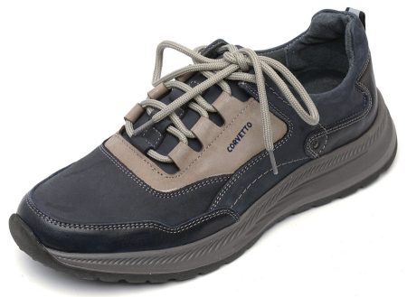 МУЖСКИЕ КРОССОВКИ НАТУРАЛЬНАЯ КОЖА+НУБУК CORVETTO ИТАЛИЯ