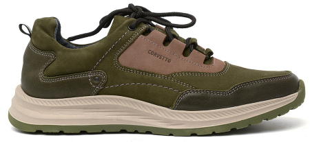 МУЖСКИЕ КРОССОВКИ НАТУРАЛЬНАЯ КОЖА+НУБУК CORVETTO ИТАЛИЯ