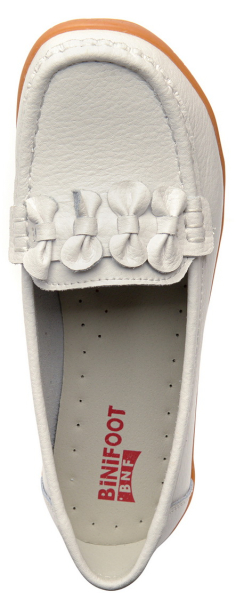 ЖЕНСКИЕ МОКАСИНЫ НАТУРАЛЬНАЯ КОЖА BINIFOOT ТАЙВАНЬ