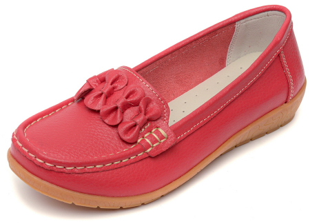 ЖЕНСКИЕ МОКАСИНЫ НАТУРАЛЬНАЯ КОЖА BINIFOOT ТАЙВАНЬ