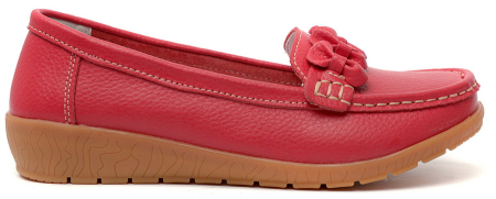 ЖЕНСКИЕ МОКАСИНЫ НАТУРАЛЬНАЯ КОЖА BINIFOOT ТАЙВАНЬ