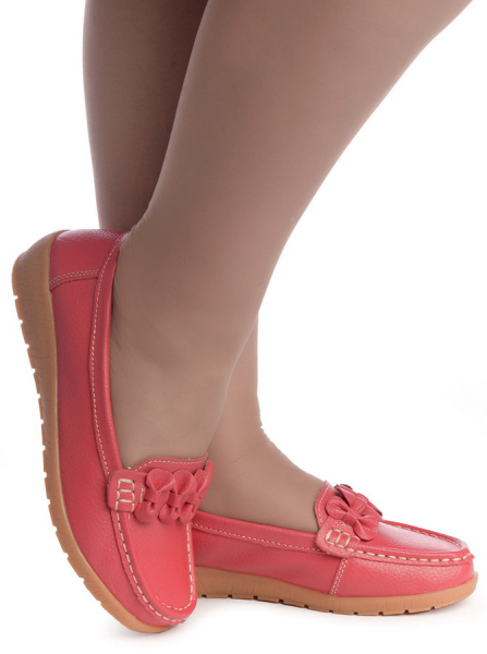 ЖЕНСКИЕ МОКАСИНЫ НАТУРАЛЬНАЯ КОЖА BINIFOOT ТАЙВАНЬ