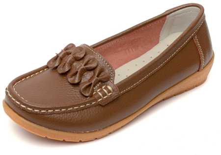 ЖЕНСКИЕ МОКАСИНЫ НАТУРАЛЬНАЯ КОЖА BINIFOOT ТАЙВАНЬ