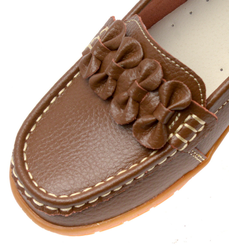 ЖЕНСКИЕ МОКАСИНЫ НАТУРАЛЬНАЯ КОЖА BINIFOOT ТАЙВАНЬ