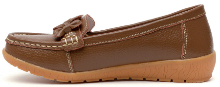 ЖЕНСКИЕ МОКАСИНЫ НАТУРАЛЬНАЯ КОЖА BINIFOOT ТАЙВАНЬ