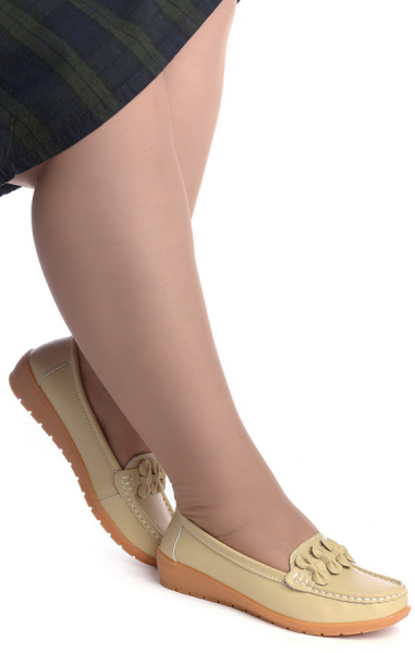 ЖЕНСКИЕ МОКАСИНЫ НАТУРАЛЬНАЯ КОЖА BINIFOOT ТАЙВАНЬ