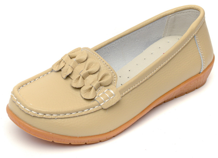ЖЕНСКИЕ МОКАСИНЫ НАТУРАЛЬНАЯ КОЖА BINIFOOT ТАЙВАНЬ