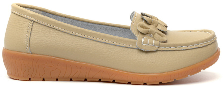 ЖЕНСКИЕ МОКАСИНЫ НАТУРАЛЬНАЯ КОЖА BINIFOOT ТАЙВАНЬ