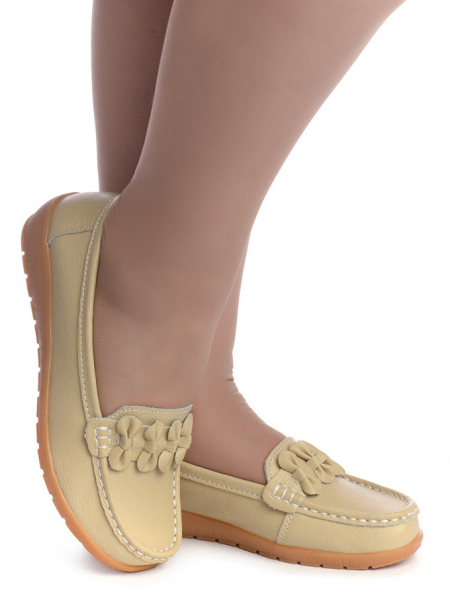 ЖЕНСКИЕ МОКАСИНЫ НАТУРАЛЬНАЯ КОЖА BINIFOOT ТАЙВАНЬ