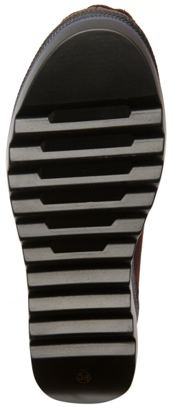 ЖЕНСКИЕ МОКАСИНЫ НА ТАНКЕТКЕ НАТУРАЛЬНАЯ КОЖА (ВЕЛЮР) BINIFOOT ТАЙВАНЬ