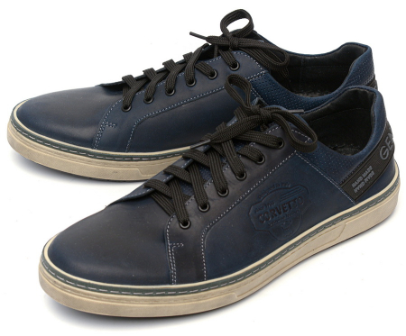 МУЖСКИЕ КЕДЫ НАТУРАЛЬНАЯ КОЖА CORVETTO ИТАЛИЯ