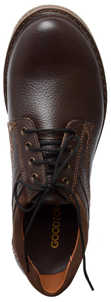 МУЖСКИЕ ПОЛУБОТИНКИ НАТУРАЛЬНАЯ КОЖА GOODZONE РОССИЯ