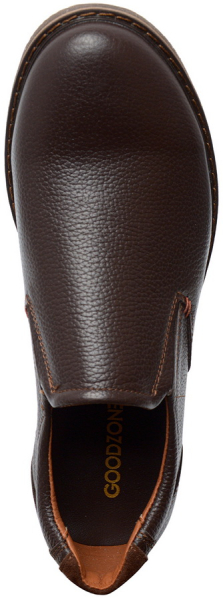 МУЖСКИЕ ПОЛУБОТИНКИ НАТУРАЛЬНАЯ КОЖА GOODZONE РОССИЯ