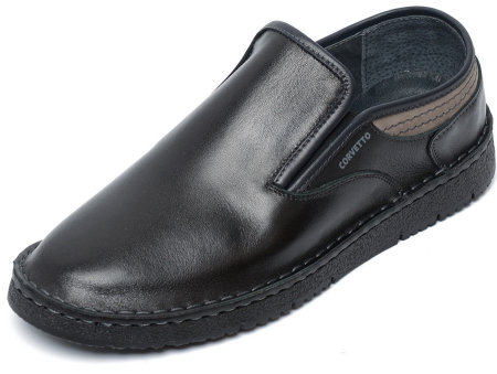 МУЖСКИЕ ПОЛУБОТИНКИ НАТУРАЛЬНАЯ КОЖА CORVETTO ИТАЛИЯ