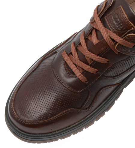 МУЖСКИЕ КРОССОВКИ НАТУРАЛЬНАЯ КОЖА CORVETTO ИТАЛИЯ