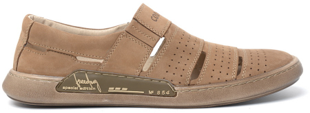 МУЖСКИЕ ЛЕТНИЕ ТУФЛИ НАТУРАЛЬНАЯ КОЖА НУБУК CORVETTO ИТАЛИЯ