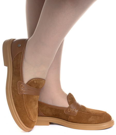 ЖЕНСКИЕ ТУФЛИ НАТУРАЛЬНАЯ КОЖА ВЕЛЮР CORVETTO