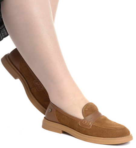 ЖЕНСКИЕ ТУФЛИ НАТУРАЛЬНАЯ КОЖА ВЕЛЮР CORVETTO