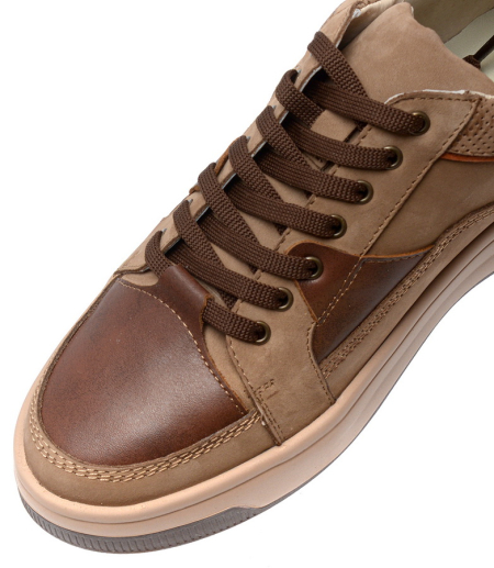 МУЖСКИЕ КРОССОВКИ НАТУРАЛЬНАЯ КОЖА CORVETTO ИТАЛИЯ