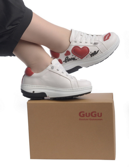 ЖЕНСКИЕ КРОССОВКИ НАТУРАЛЬНАЯ КОЖА GUGU ГЕРМАНИЯ